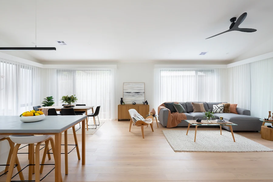 dining area in a residential home